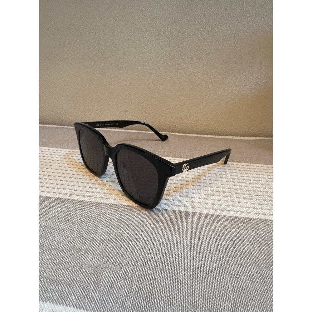 Gucci GG1000SK Black logo Square Sunglasses NEW!